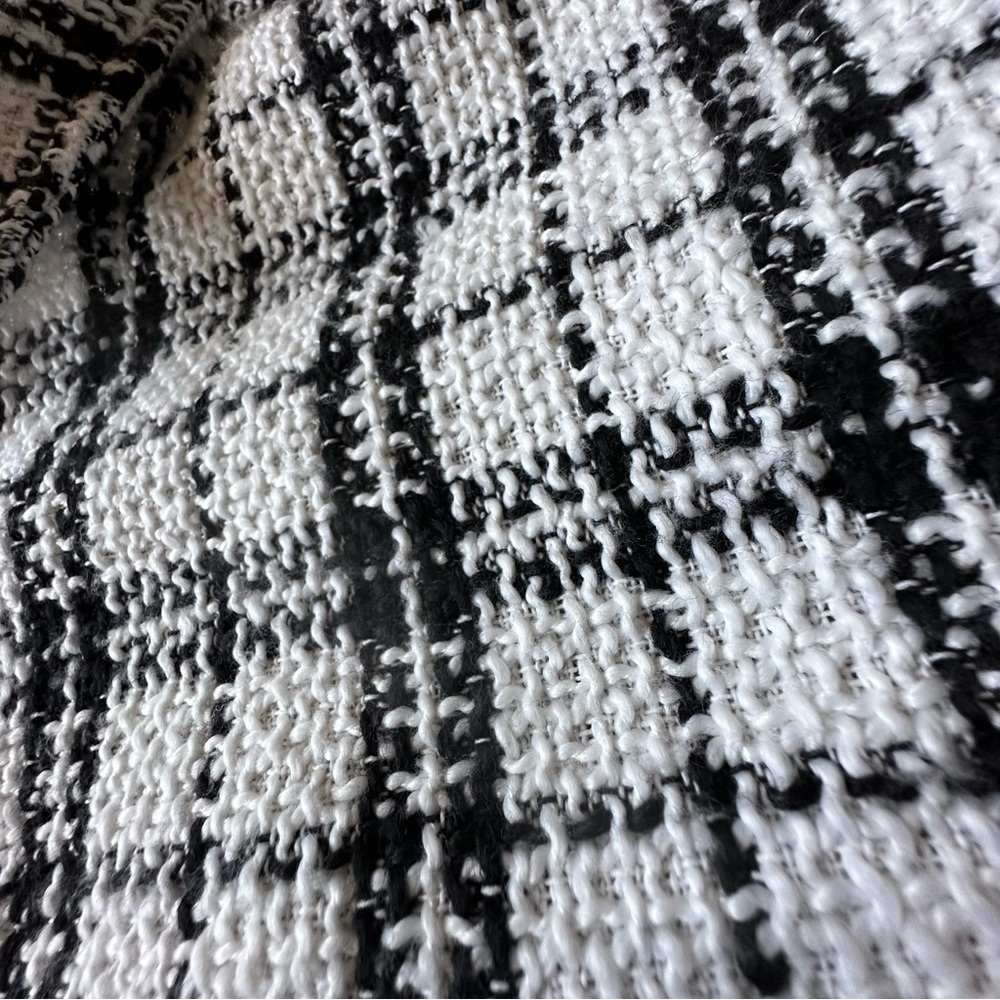 GINNY CHECKERED TWEED SHACKET - Picture 6 of 6